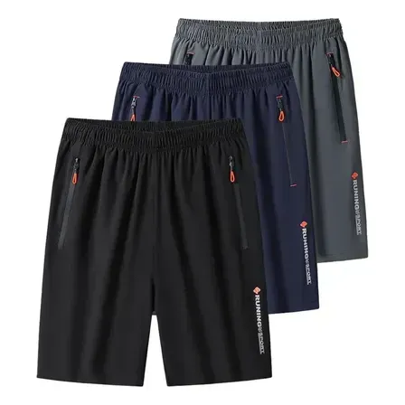 Kit 3 Bermudas Dry Fit De Alto Padrão Para Academia Kit 3 Bermudas Dry Fit De Alto Padrão Para Academia
