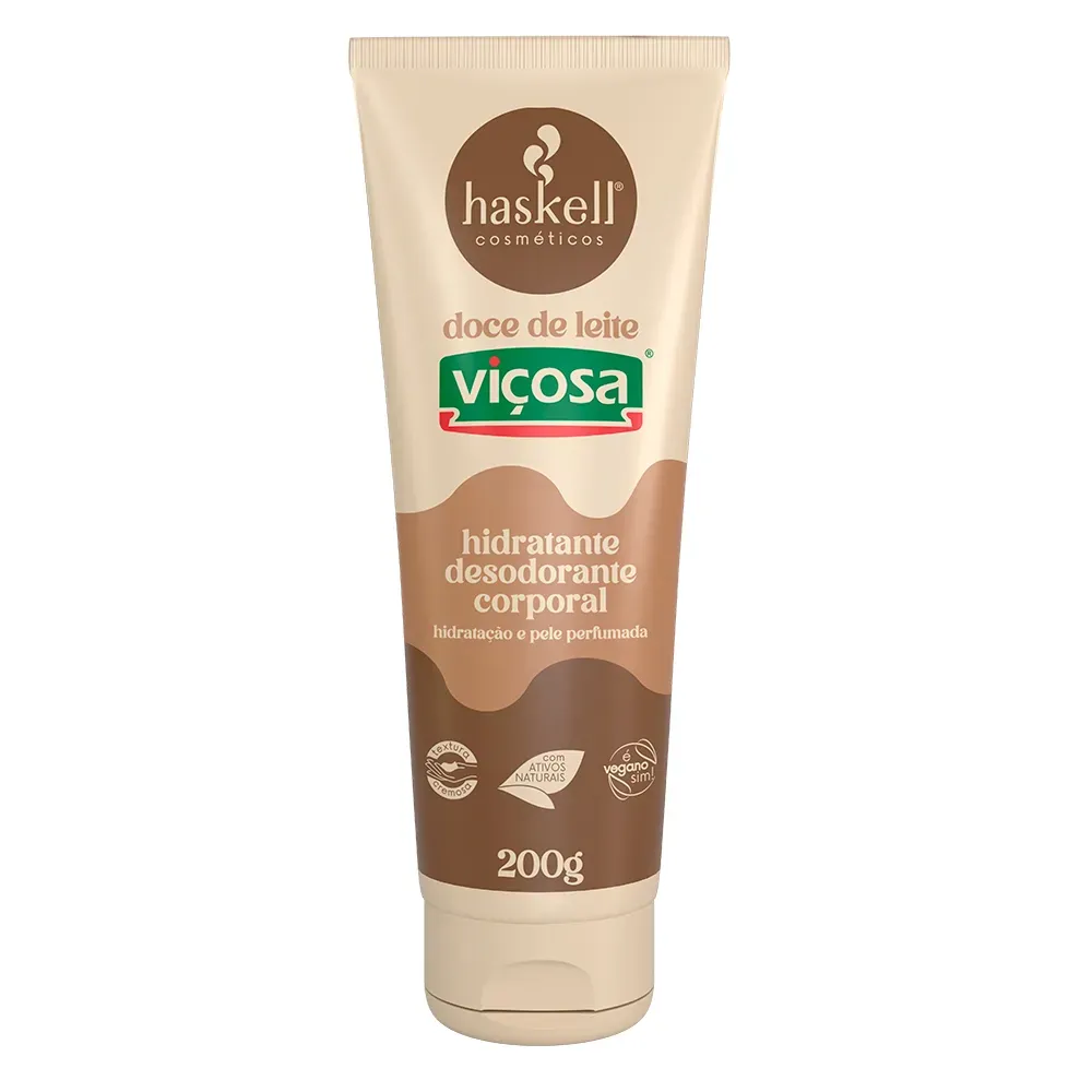 Creme Hidratante Desodorante Corporal Doce de Leite 200g Haskell Creme Hidratante Desodorante Corporal Doce de Leite 200g Haskell