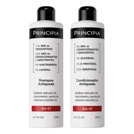 Principia Kit Shampoo E Condicionador Antiqueda Aq-01 Principia Kit Shampoo E Condicionador Antiqueda Aq-01