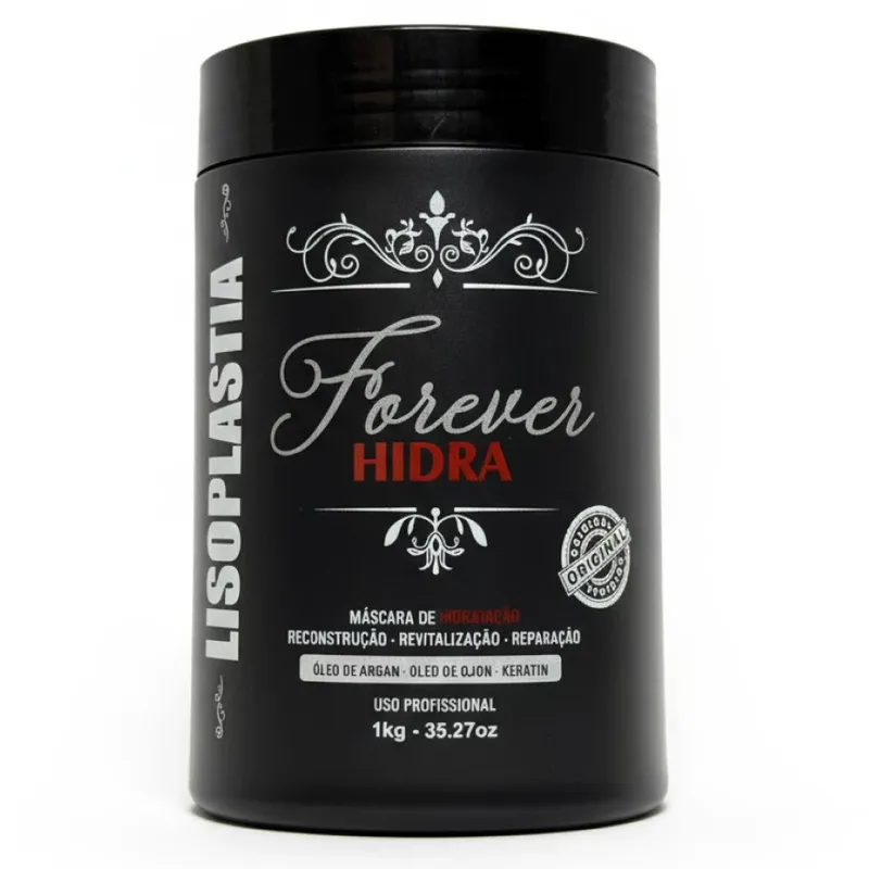 Máscara Forever Hidra 1kg Reconstrução, Revitalização e Reparação