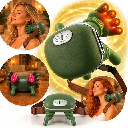 Massageador Pescoço Ombro Recarregável Maozinha Deep Jojosee 127/220v Verde-musgo Massageador Pescoço Ombro Recarregável Maozinha Deep Jojosee 127/220v Verde-musgo