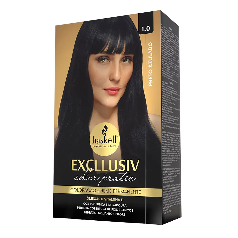 Kit Color Pratic 1.0 - Preto Azulado Haskell Kit Color Pratic 1.0 - Preto Azulado Haskell