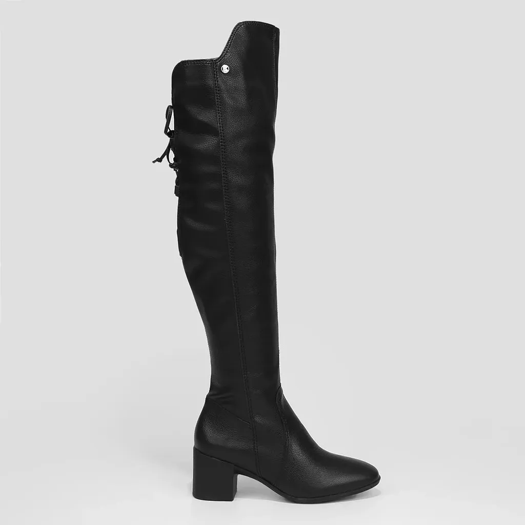 Bota Bottero 347805 Moda Cano Longo Over Couro Com Ajuste Bota Bottero 347805 Moda Cano Longo Over Couro Com Ajuste