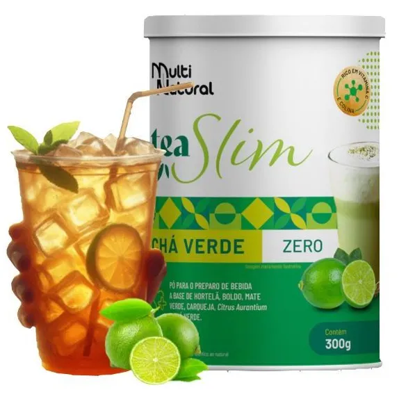SLIM SABOR LIMÃO POTE 300g - MULTI NATURAL SLIM SABOR LIMÃO POTE 300g - MULTI NATURAL