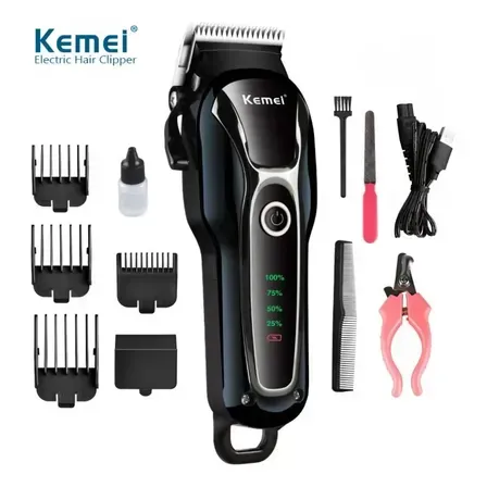 Máquina Tosa De Pet Profissional Kemei 1991 Máquina Tosa De Pet Profissional Kemei 1991
