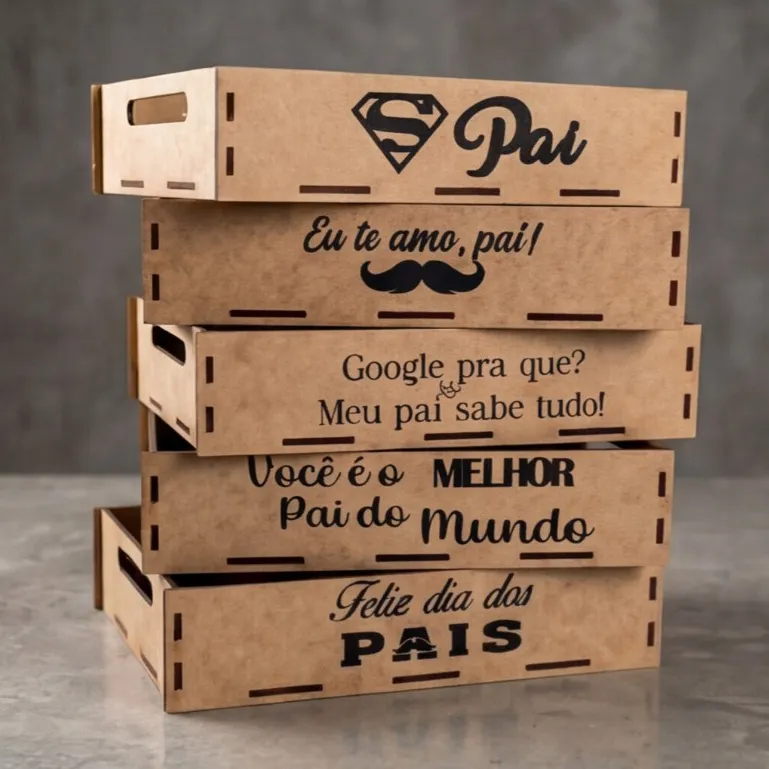 KIT 10 UND CESTA BANDEJA 20x15 DIA DOS PAIS PRESENTE LEMBRANCINHA KIT 10 UND CESTA BANDEJA 20x15 DIA DOS PAIS PRESENTE LEMBRANCINHA