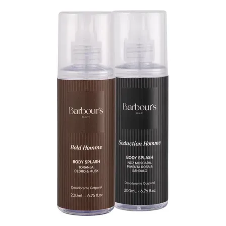 Body Splash Bold E Seduction Homme Barbour's 200ml Body Splash Bold E Seduction Homme Barbour's 200ml