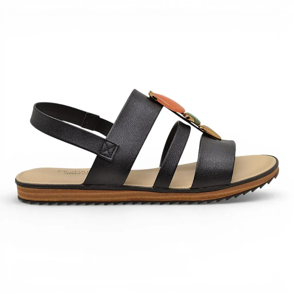 Sandalia Modare Ultra Conforto Ortopedica Feminina Rasteira Original Sandalia Modare Ultra Conforto Ortopedica Feminina Rasteira Original