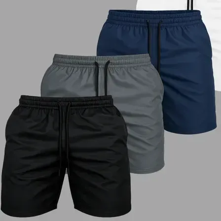 Kit 4 Short Praia Masculino Bermuda Tactel Verão Academia 1 De Cada Cor G Kit 4 Short Praia Masculino Bermuda Tactel Verão Academia 1 De Cada Cor G