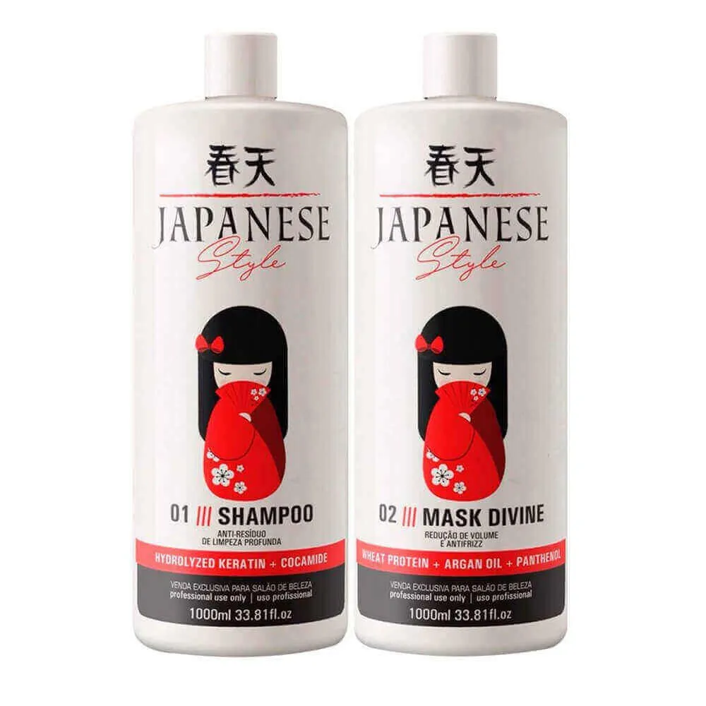 Semi Definitiva Japonesa 1000ml alisa muito Semi Definitiva Japonesa 1000ml alisa muito