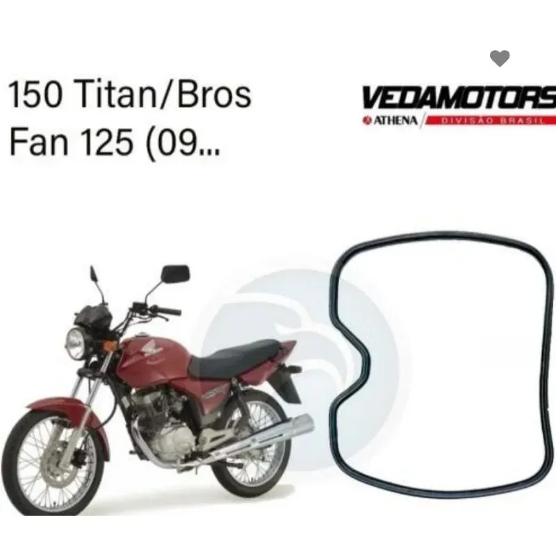 Guarnição Tampa de Válvula CG 150 Titan Fan 2004 a 2014/cg 160 2016 a 2024 Guarnição Tampa de Válvula CG 150 Titan Fan 2004 a 2014/cg 160 2016 a 2024
