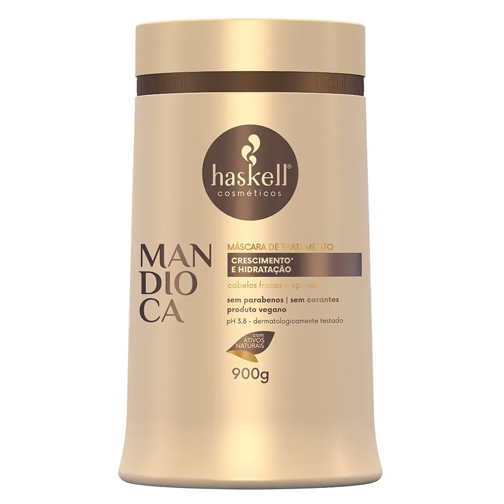 Mascara de Tratamento Mandioca 900g Haskell Mascara de Tratamento Mandioca 900g Haskell