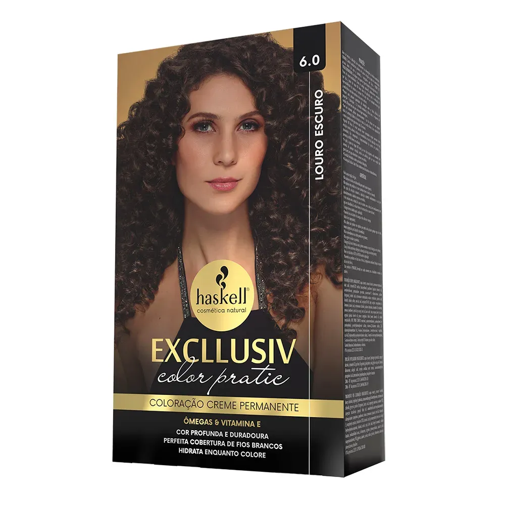 Kit Color Pratic 6.0 - Louro Escuro Haskell Kit Color Pratic 6.0 - Louro Escuro Haskell
