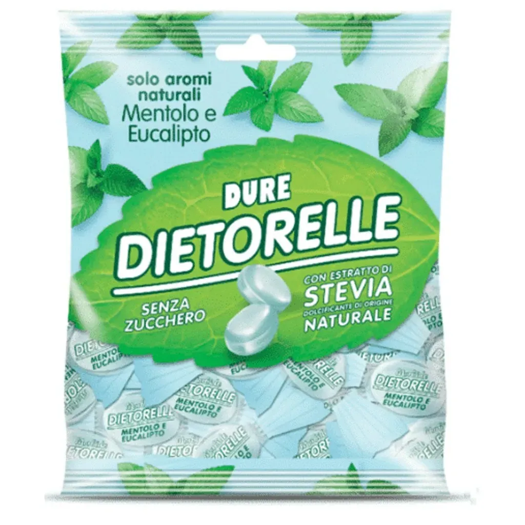 Bala Dura de Menta e Eucalipto DIETORELLE 70g Bala Dura de Menta e Eucalipto DIETORELLE 70g
