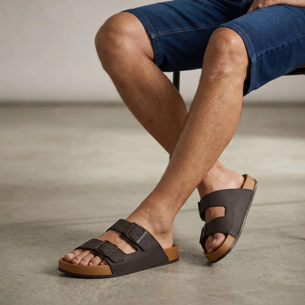 Sandalia Cartago Masculino Milao Birken Fivelas Original Sandalia Cartago Masculino Milao Birken Fivelas Original