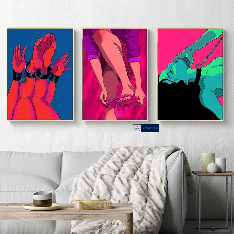 Quadro Decorativo sexy e atmospheric, pinturas em tela, abstrato, corpo, sex, impressões, fots, cor Quadro Decorativo sexy e atmospheric, pinturas em tela, abstrato, corpo, sex, impressões, fots, cor