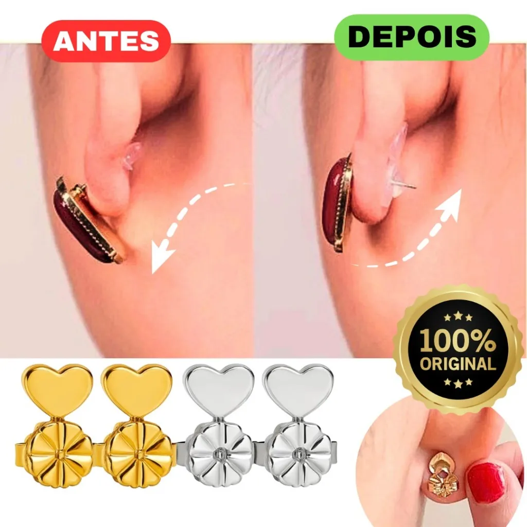 Tarraxas Mágicas p/ Brincos Orelha Rasgada Hipoalergênico Banho Ouro 18k Prata Acessórios Femininos Tarrachas Tarraxas Mágicas p/ Brincos Orelha Rasgada Hipoalergênico Banho Ouro 18k Prata Acessórios Femininos Tarrachas
