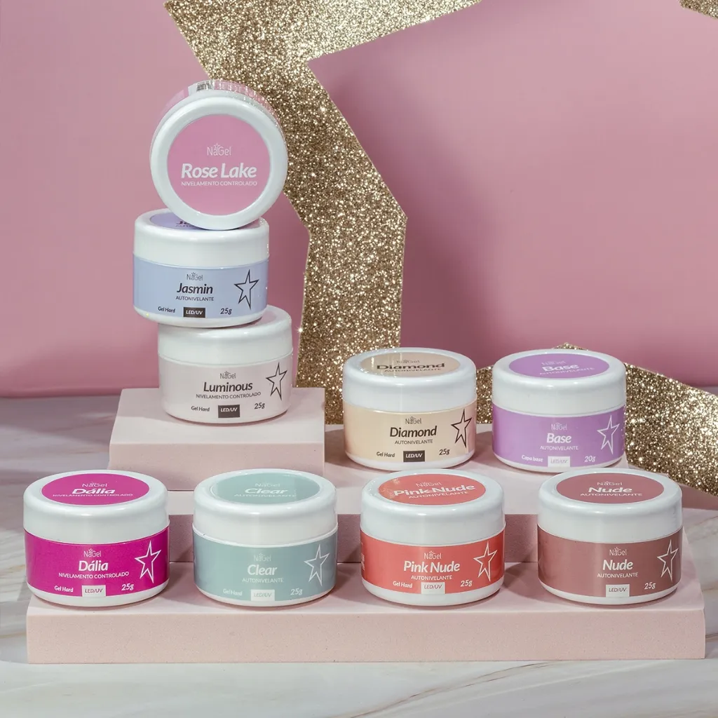 Gel de unhas Hard Autonivelante e Control - Nagel - 25g - Led UV Gel de unhas Hard Autonivelante e Control - Nagel - 25g - Led UV