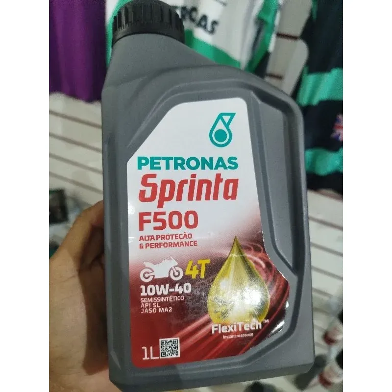 Óleo Motor Petronas Sprinta 10W40 Semissintético Para Motos 4T Óleo Motor Petronas Sprinta 10W40 Semissintético Para Motos 4T