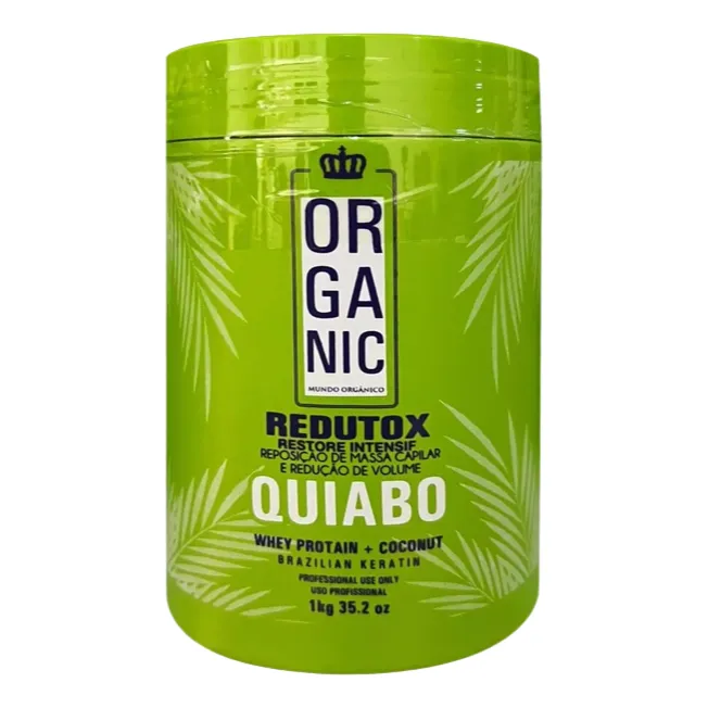 redutox Capilar Quiabo Organic Mundo Orgânico 1 kg redutox Capilar Quiabo Organic Mundo Orgânico 1 kg