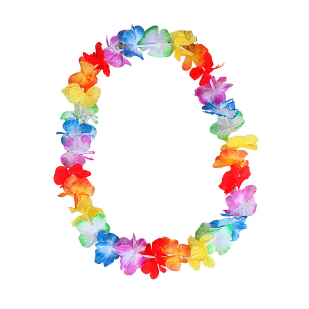Colar Havaiano Colorido - Kit 5 Unidades Colar Havaiano Colorido - Kit 5 Unidades