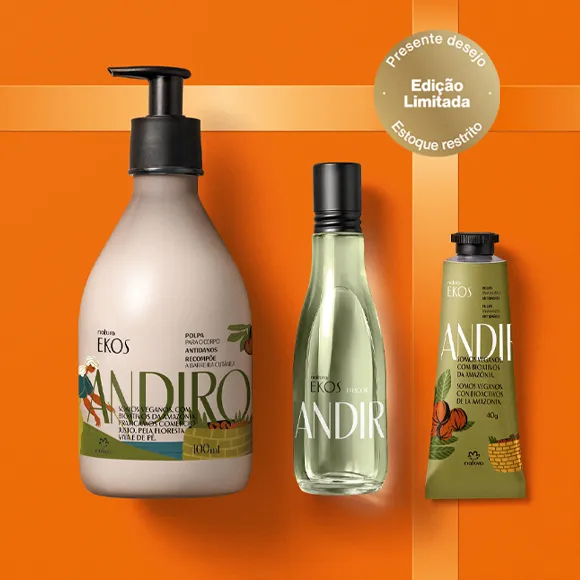 Apenas R$ 114,66 Presente Natura Ekos Andiroba com meu cupom Apenas R$ 114,66 Presente Natura Ekos Andiroba com meu cupom