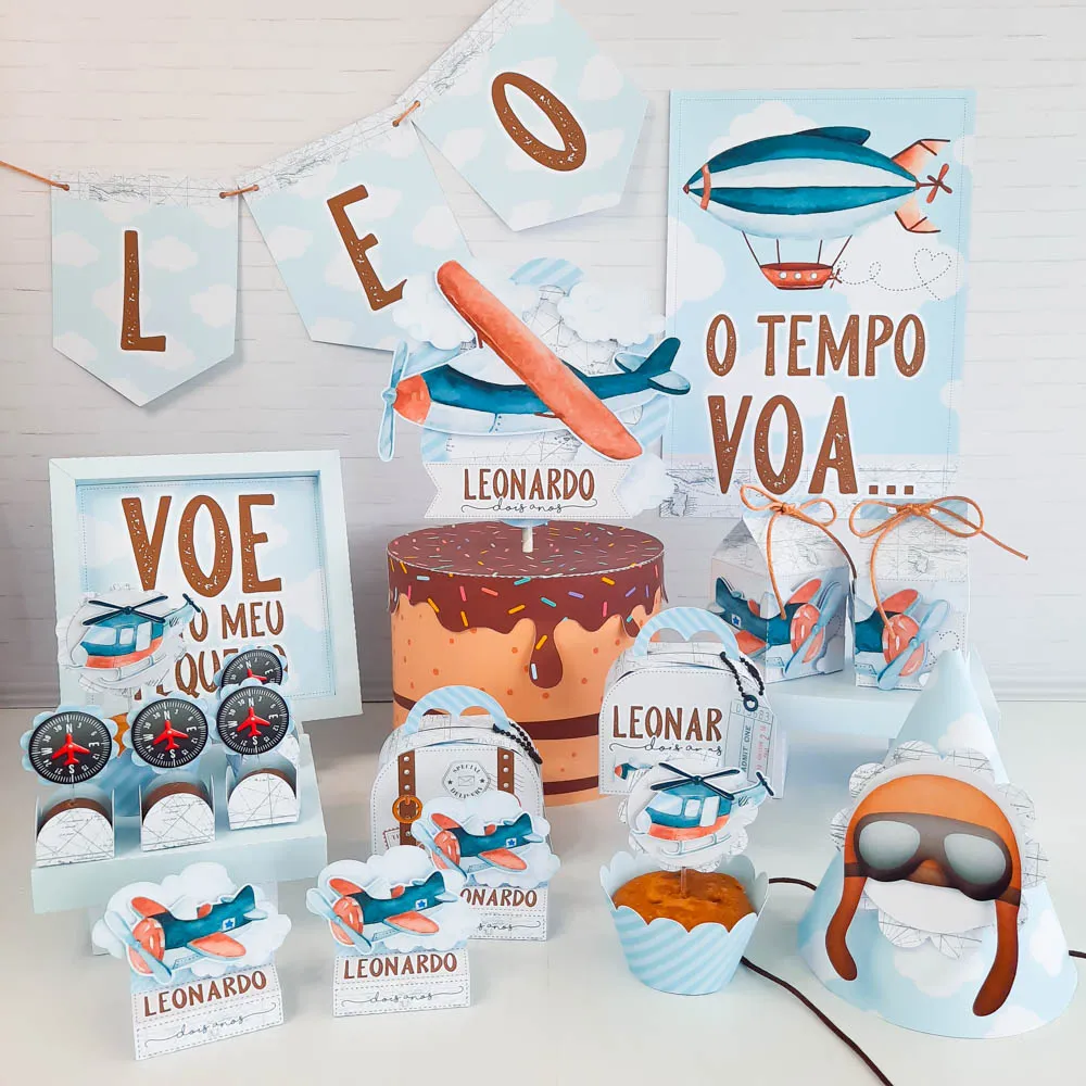 Caixas Personalizadas Aviador 3D Caixas Personalizadas Aviador 3D