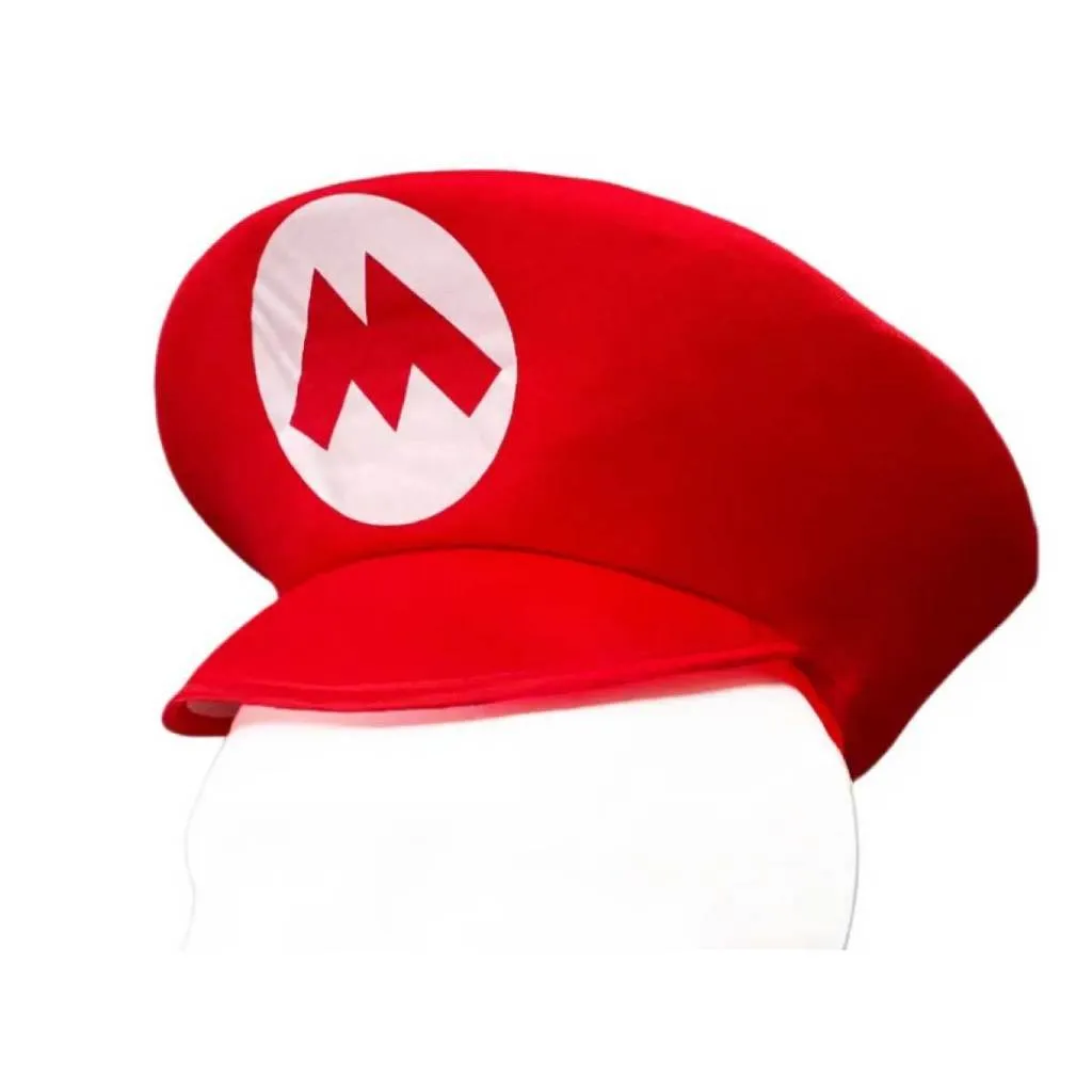 Chapéu Boina Mário Bros Chapéu Boina Mário Bros