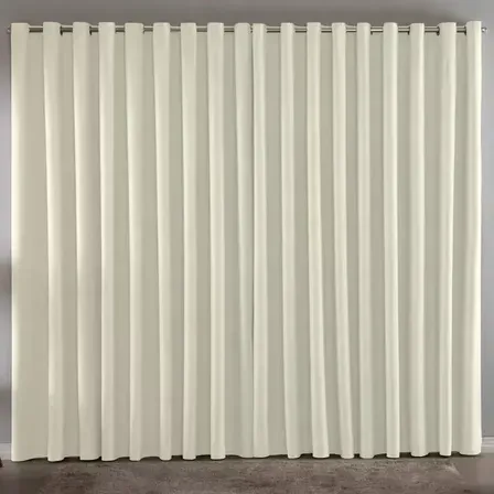 Cortina Blackout Em Tecido 3,00x2,80 Corta Luz Cor Palha Cortina Blackout Em Tecido 3,00x2,80 Corta Luz Cor Palha