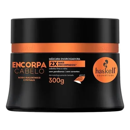Máscara Haskell Engrossadora Encorpa Cabelo 300g Haskell Máscara Haskell Engrossadora Encorpa Cabelo 300g Haskell