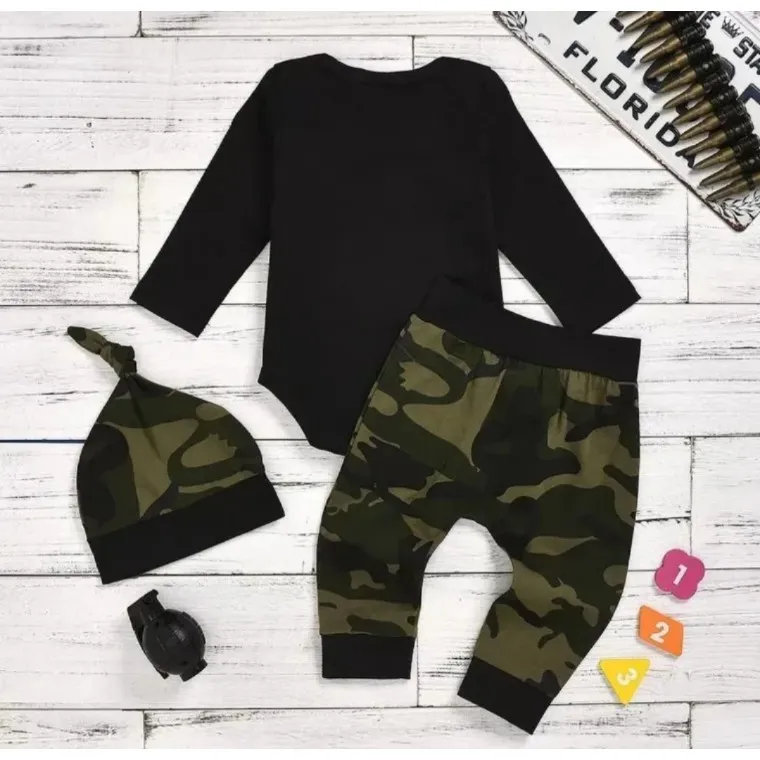 Conjunto Bebe Camuflado Outono Inverno Conjunto Bebe Camuflado Outono Inverno