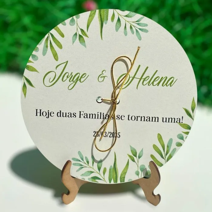PORTA ALIANÇA PERSONALIZADO EM MDF PERSONALIZAÇÃO VERDE OLIVA PORTA ALIANÇA PERSONALIZADO EM MDF PERSONALIZAÇÃO VERDE OLIVA