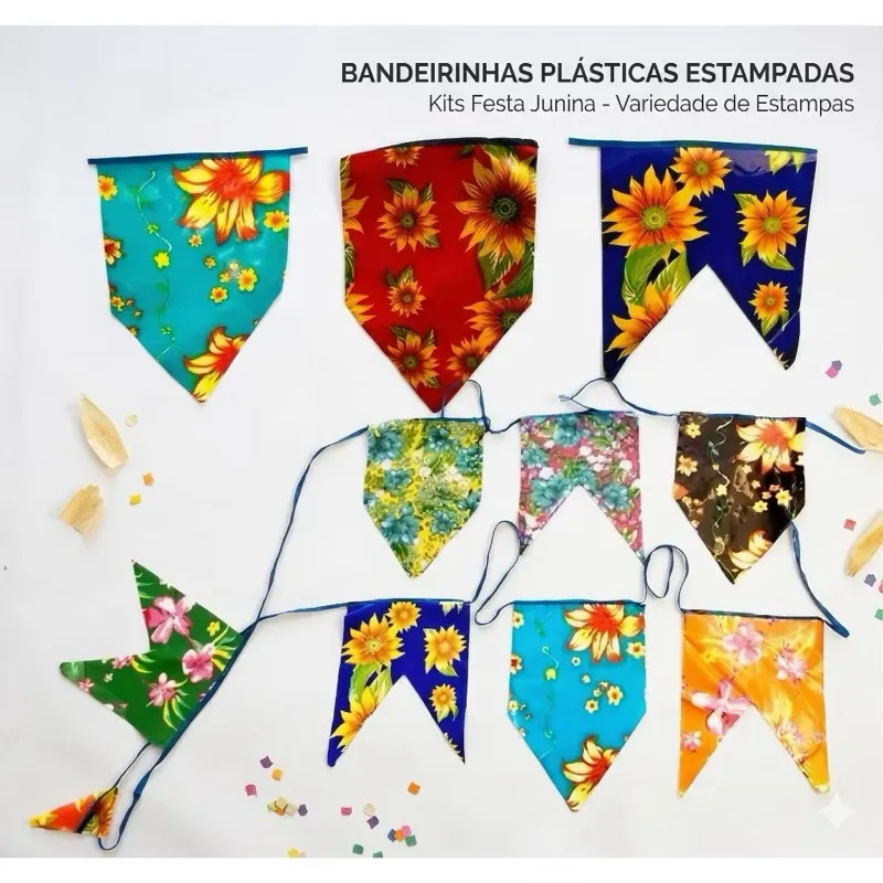 Pacote De Bandeirinha Junina De Chita | 10 Metros Com 18 Bandeira | Junino, Decoração de Festa, Arraial, São João Pacote De Bandeirinha Junina De Chita | 10 Metros Com 18 Bandeira | Junino, Decoração de Festa, Arraial, São João