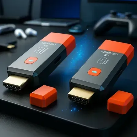 Transmissor Receptor Hdmi Sem Fio Wireless 1080p Full Hd 50m Metros Transmite Espelha Tv Ps5 Video Pc Notebook D Densen Transmissor Receptor Hdmi Sem Fio Wireless 1080p Full Hd 50m Metros Transmite Espelha Tv Ps5 Video Pc Notebook D Densen