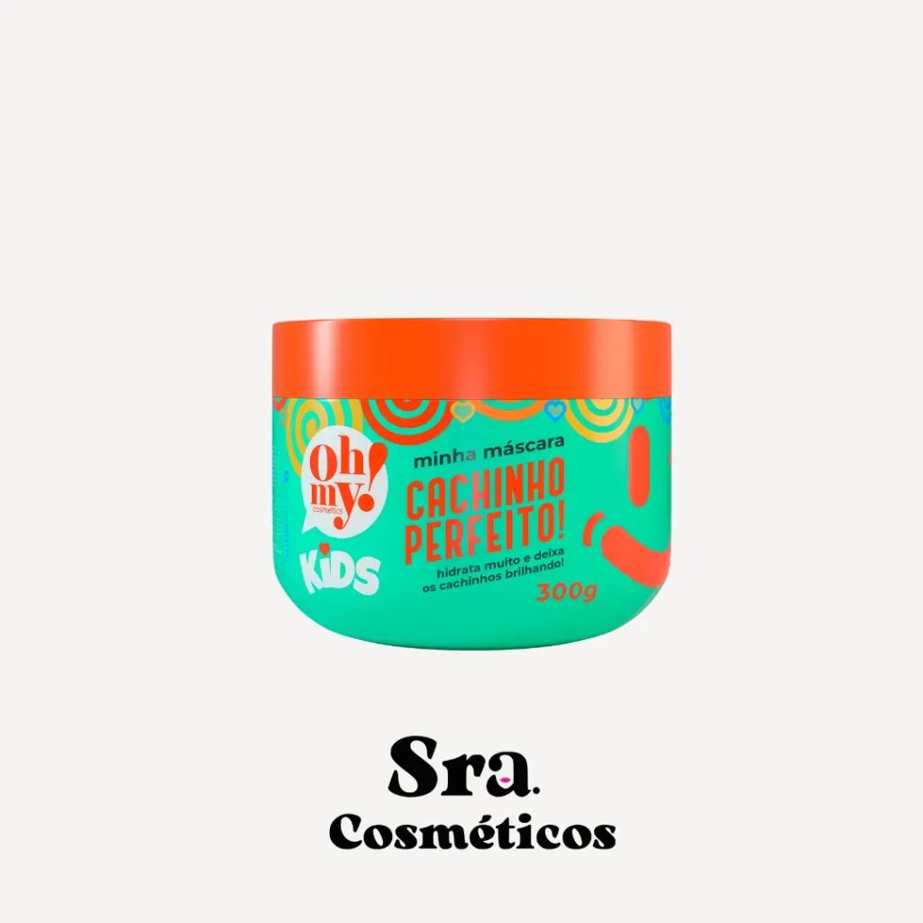 Máscara Cachinho Perfeito 300g Kids Oh My Máscara Cachinho Perfeito 300g Kids Oh My
