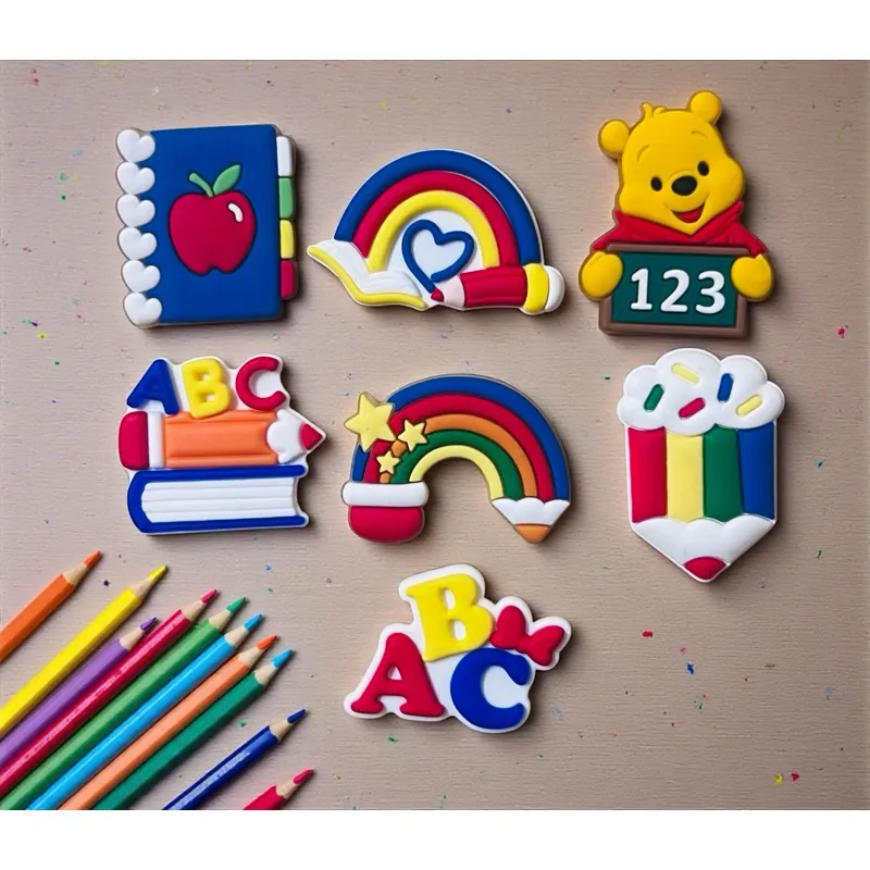 Aplique Emborrachado Escolar Sortidos Escolha Seu Kit Aplique Emborrachado Escolar Sortidos Escolha Seu Kit
