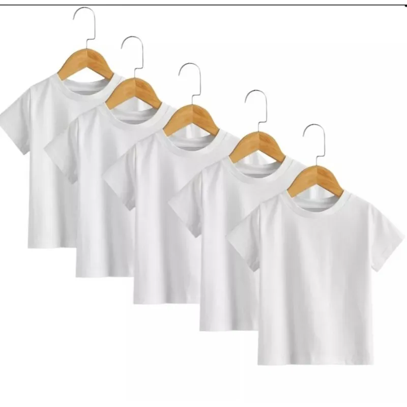 Camiseta Básica Infantil Bebê 100 Porcento Algodão Camiseta Básica Infantil Bebê 100 Porcento Algodão