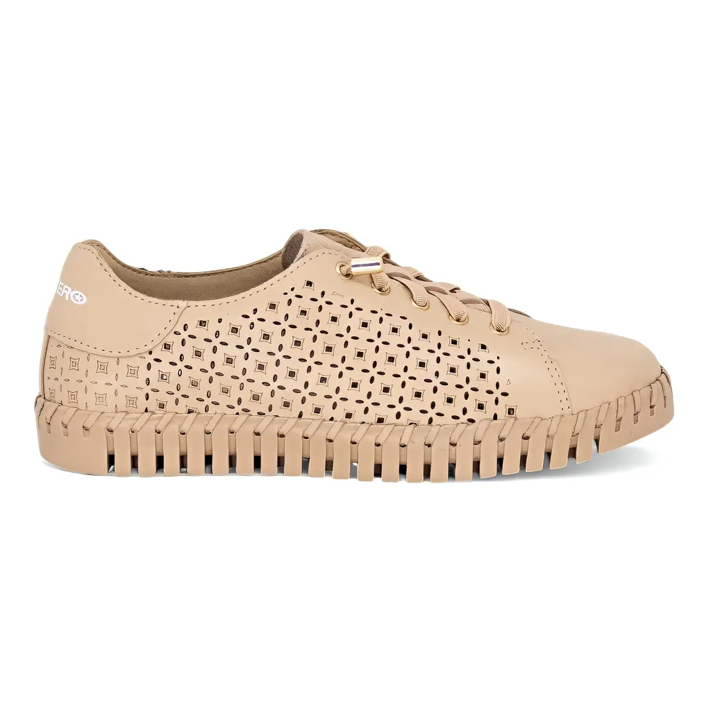Tenis Bottero Twister Couro Burnish Casual Feminino Original Tenis Bottero Twister Couro Burnish Casual Feminino Original