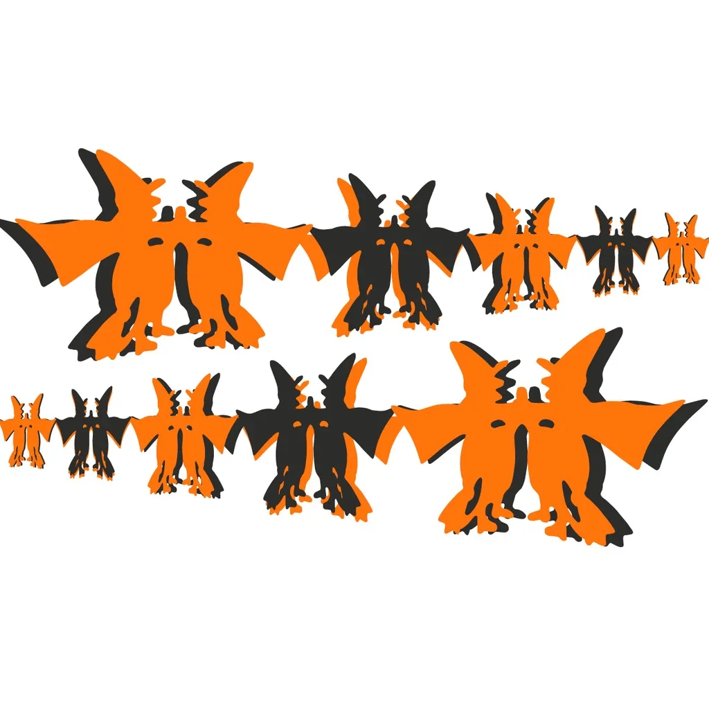 Guirlanda Halloween Decorativa Bruxa - 3 Metros Guirlanda Halloween Decorativa Bruxa - 3 Metros