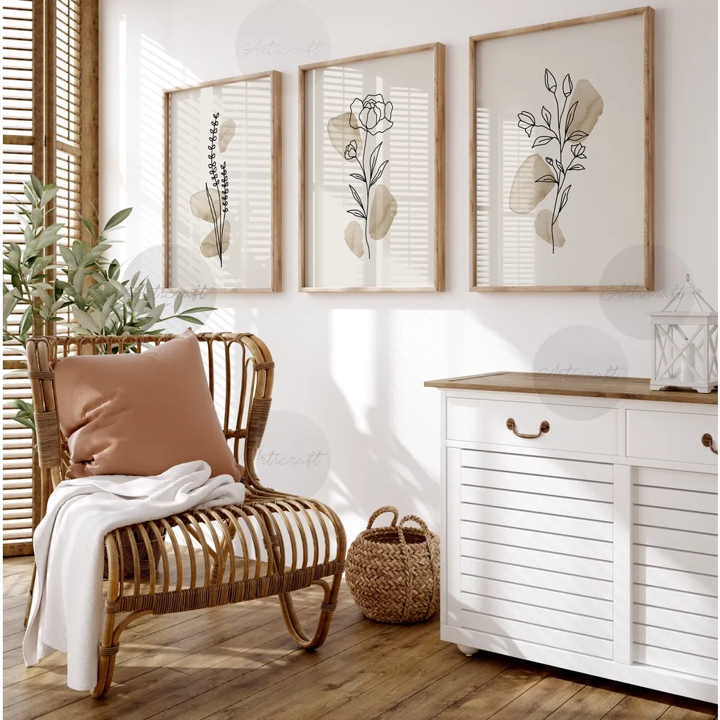 Quadro Decorativo Flores Botânico minimalista , decoração casa Quadro Decorativo, flor, mancha, moderno Quadro Decorativo Flores Botânico minimalista , decoração casa Quadro Decorativo, flor, mancha, moderno