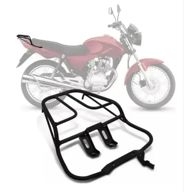 Pro Tork Bagageiro Tubular CG 150 Até 2008 Preto ou cromada Reforçado Pro Tork Bagageiro Tubular CG 150 Até 2008 Preto ou cromada Reforçado