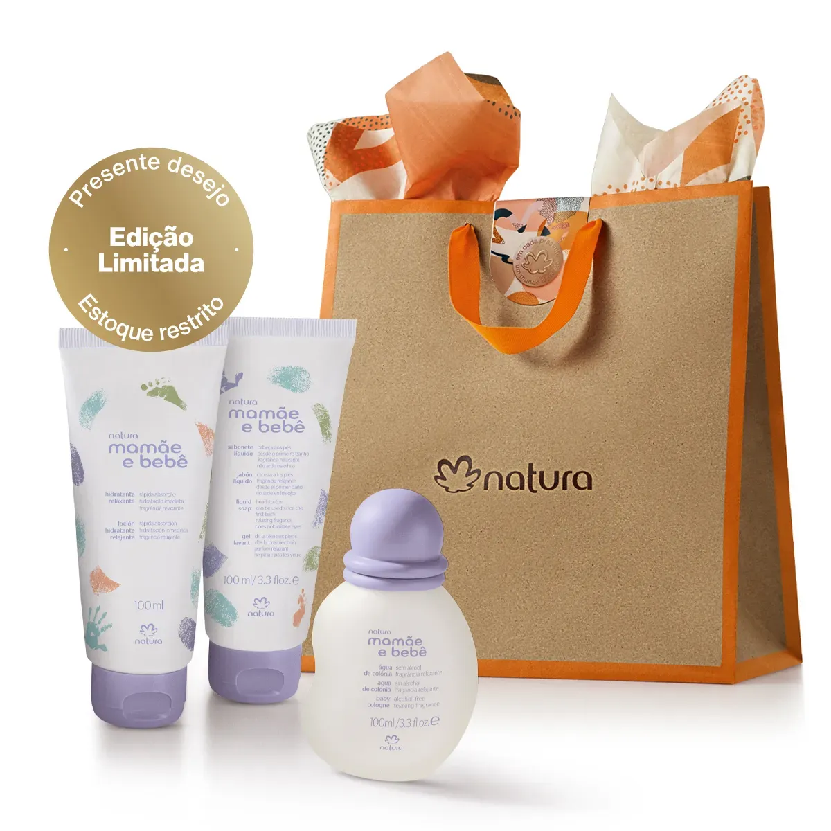 Apenas R$ 84,91 Presente Natura Mamãe e Bebê Relaxante com meu cupom Apenas R$ 84,91 Presente Natura Mamãe e Bebê Relaxante com meu cupom