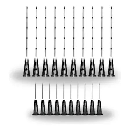 Kit 10 Microcânulas 22g X 50mm Estéreis Agulha Introdutora Kit 10 Microcânulas 22g X 50mm Estéreis Agulha Introdutora