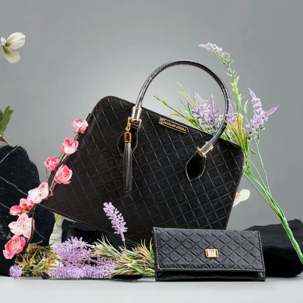 Bolsa Feminina Pasta Casual Tote Pasta De Ombro e Transversal + Carteira Feminina Bolsa Feminina Pasta Casual Tote Pasta De Ombro e Transversal + Carteira Feminina