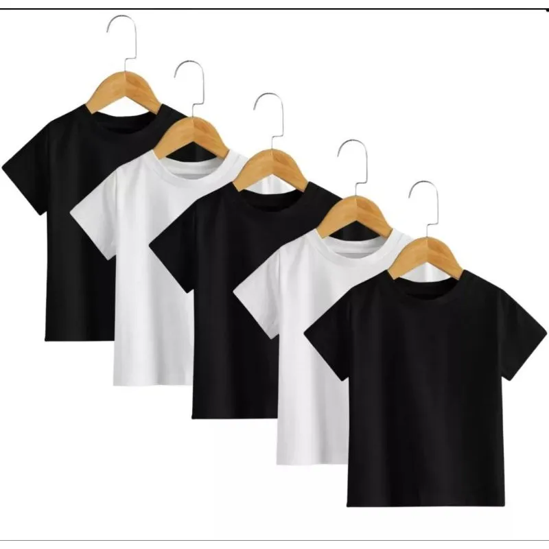 Camiseta Básica Bebê Infantil 100 Porcento Algodão Camiseta Básica Bebê Infantil 100 Porcento Algodão