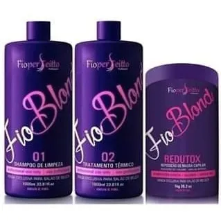 Progressiva Matizadora perfeitto Fio Blond + Btox Fio Blond 1kg Progressiva Matizadora perfeitto Fio Blond + Btox Fio Blond 1kg