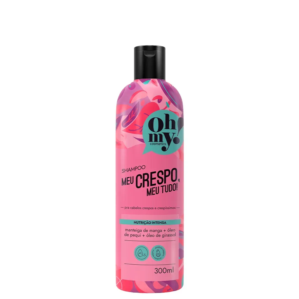 Shampoo Meu Crespo, meu tudo! 500ml Oh My! Shampoo Meu Crespo, meu tudo! 500ml Oh My!