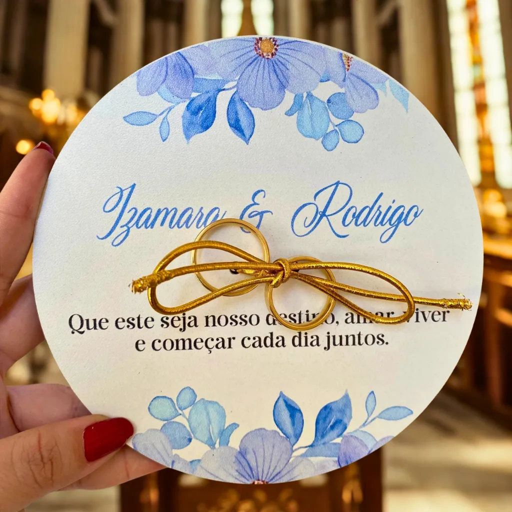 PORTA ALIANÇA PERSONALIZADO PARA CASAMENTO AZUL SERENITY PORTA ALIANÇA PERSONALIZADO PARA CASAMENTO AZUL SERENITY