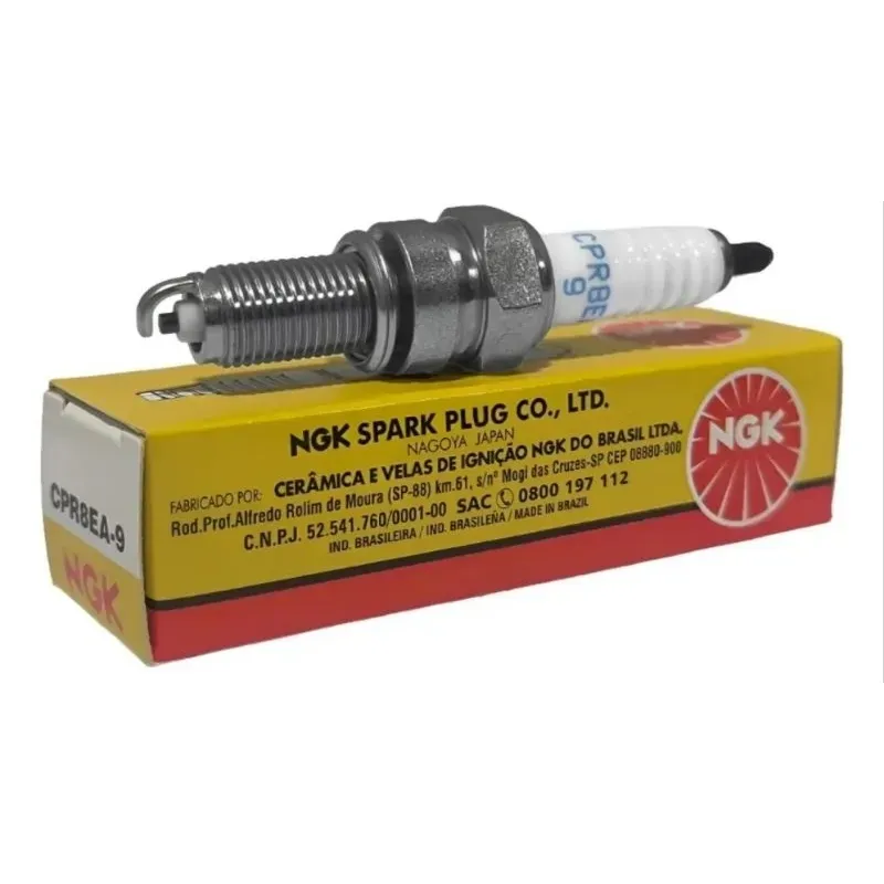 NGK Vela De Ignição CPR8EA9 Original Premium Alta Performance Para Moto NGK Vela De Ignição CPR8EA9 Original Premium Alta Performance Para Moto