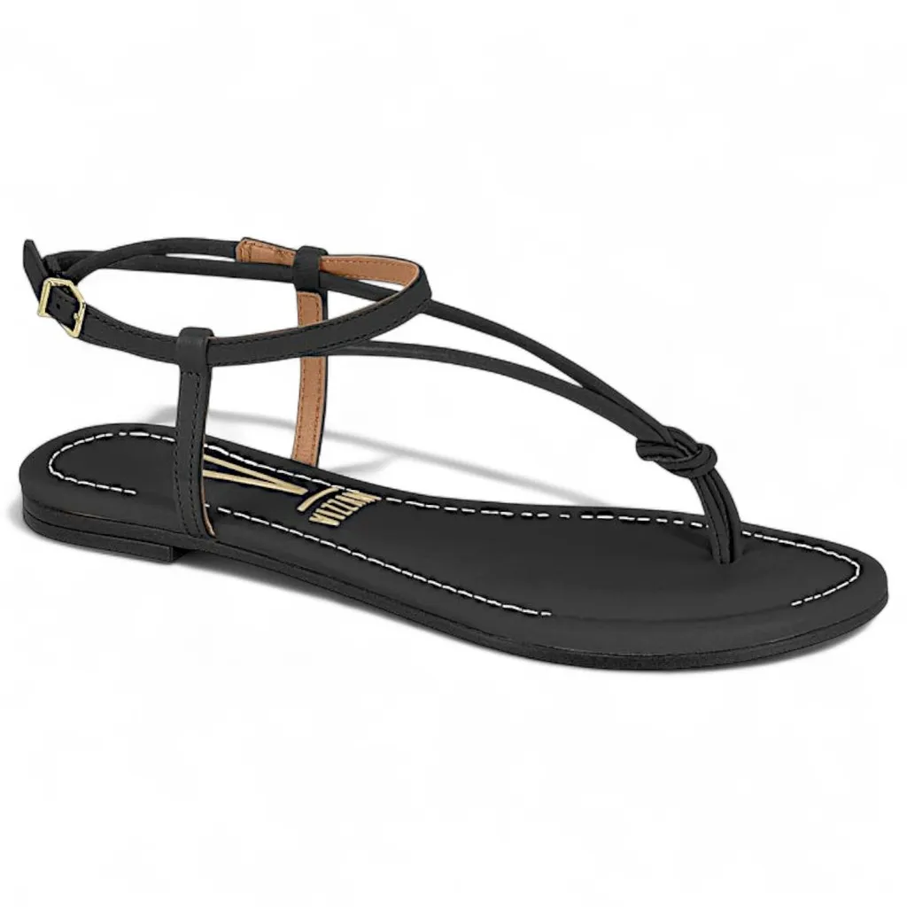 Sandalia Rasteira Vizzano Feminina Casual Tiras Macia Leve Original Sandalia Rasteira Vizzano Feminina Casual Tiras Macia Leve Original
